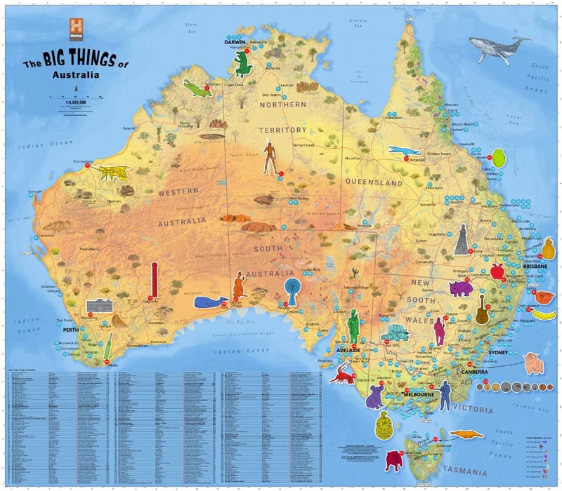 australian map 